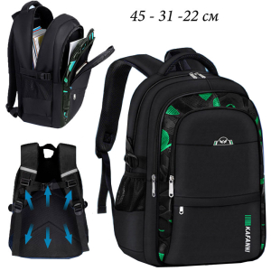 GO-2000-Black/Green ― Интернет-магазин "Сумкины Дети"