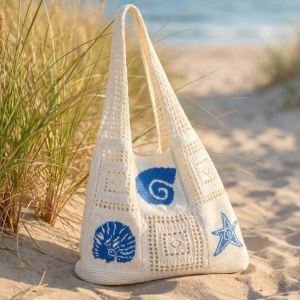 K2-2106-Cream/BL ― Интернет-магазин "Сумкины Дети"