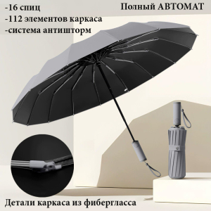 Umbr-16K-Gray ― Интернет-магазин "Сумкины Дети"